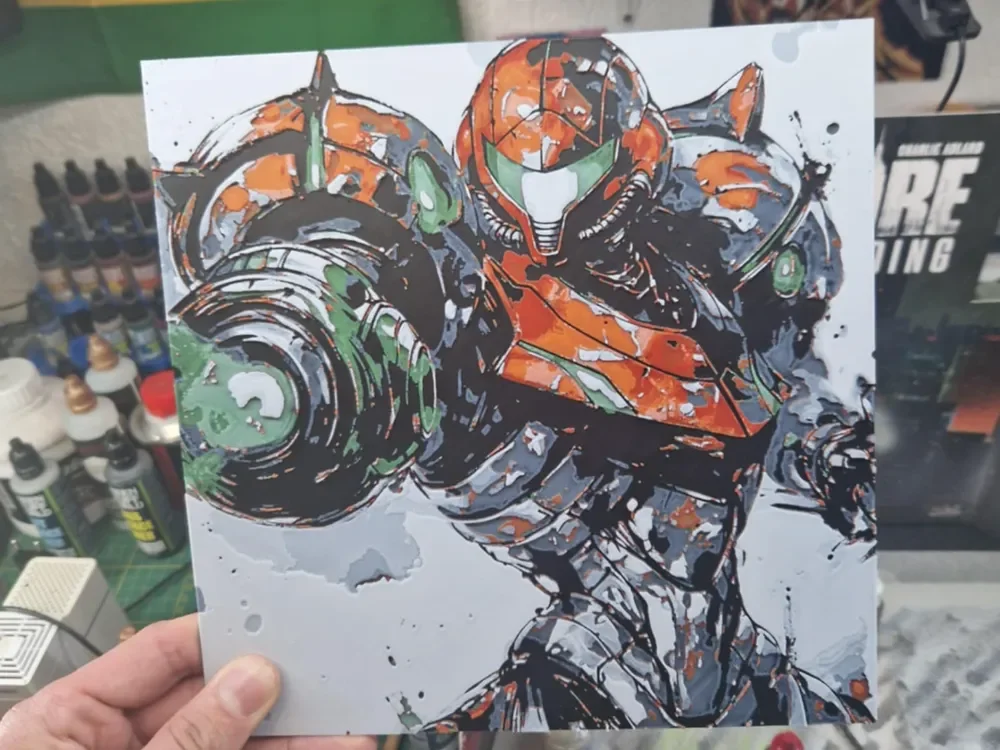 Metroid Hueforge - Samus Aran Metroid Hueforge - Samus Aran