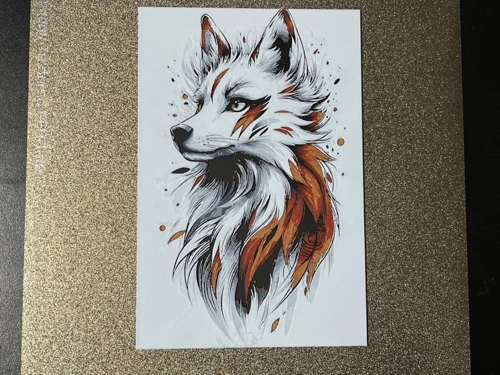 HueForge model: Animal Fox Hueforge by FantasyZ