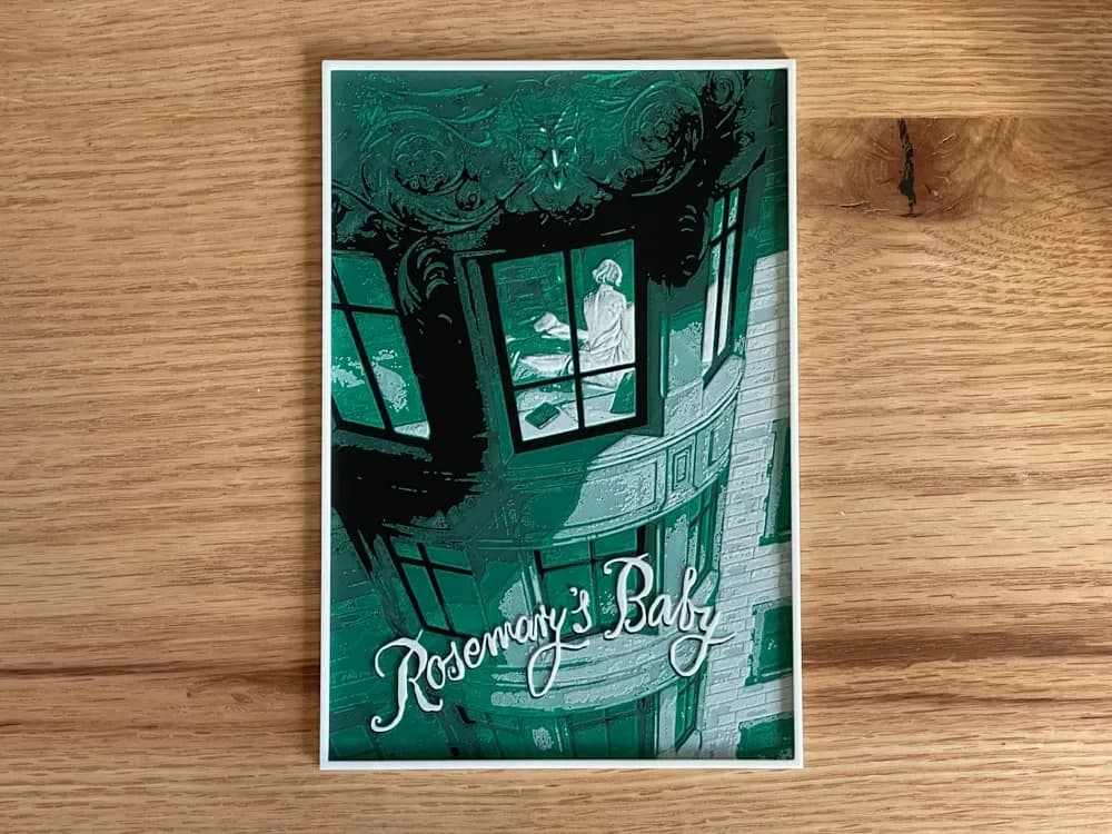 Rosemary's Baby (1968) Hueforge Movie Poster by NiiON HueForge model: Rosemary's Baby (1968) Hueforge Movie Poster by NiiON