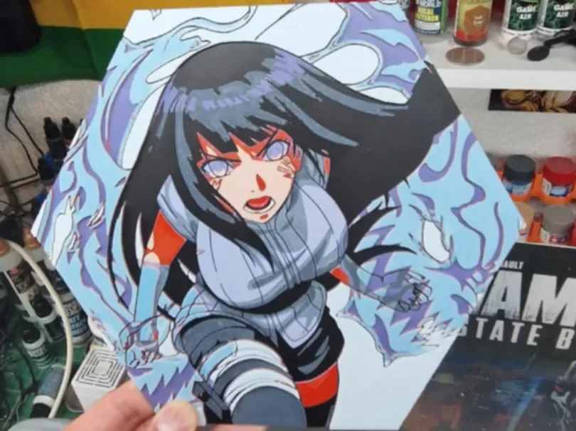 Hinata Hueforge - Naruto Shippûden by Dakiren HueForge model: Hinata Hueforge - Naruto Shippûden by Dakiren