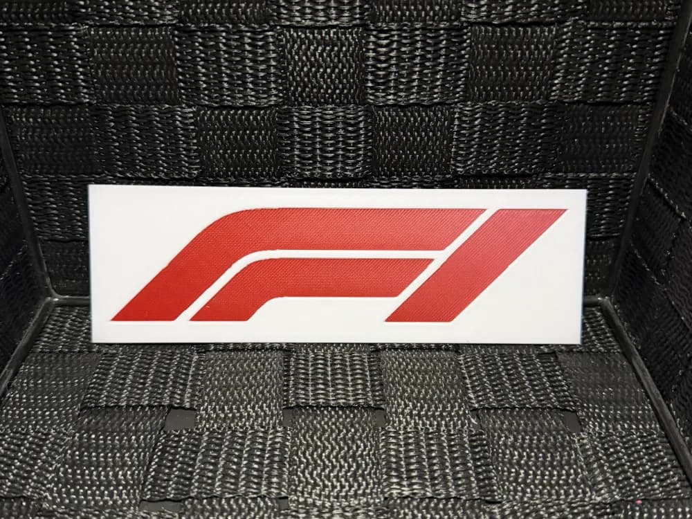 F1 Logo - Hueforge by JoDau HueForge model: F1 Logo - Hueforge by JoDau