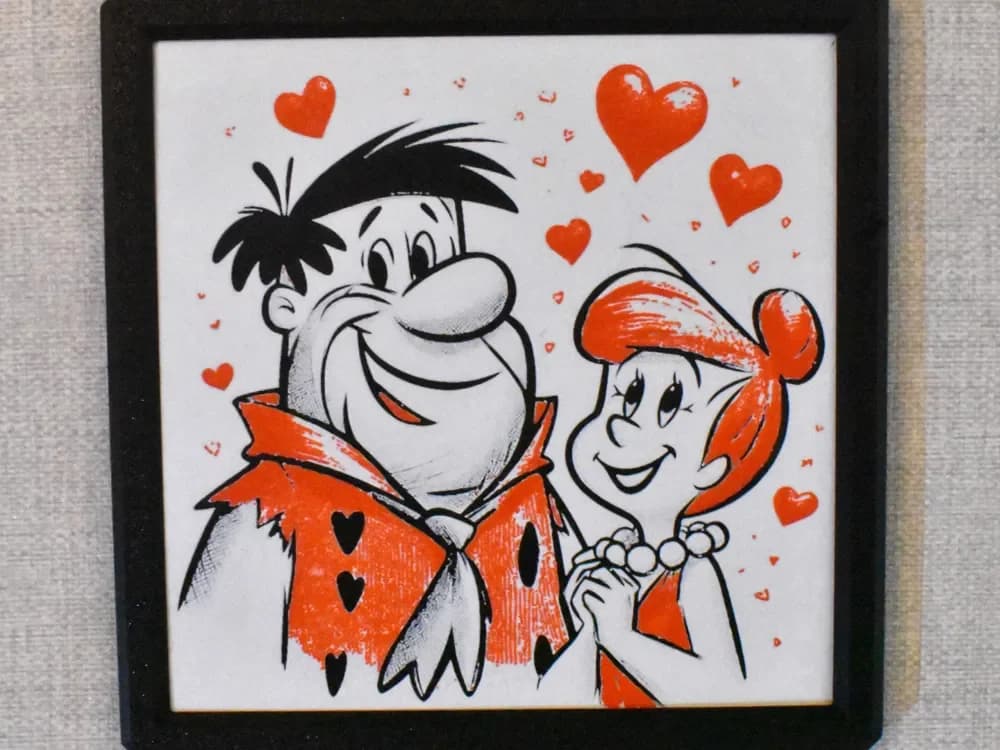 HueForge model: Flintstones Hueforge by Chris B