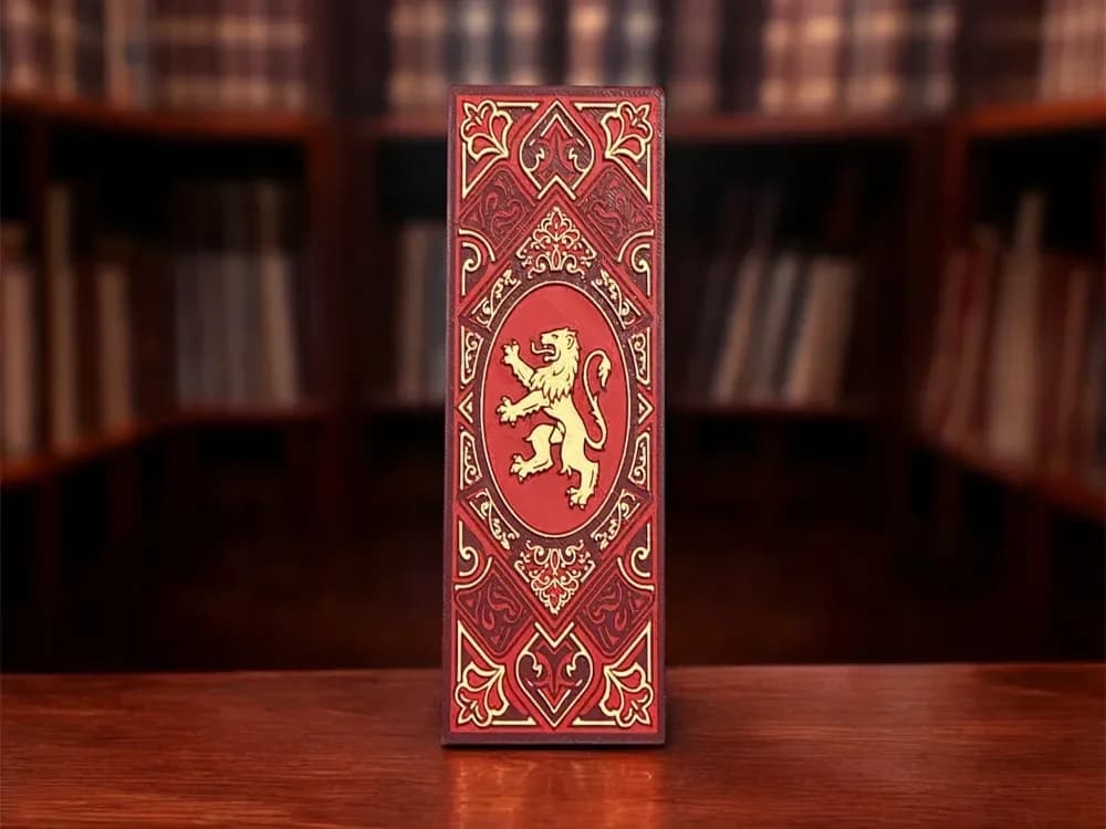 Harry Potter Gryffindor House Bookmark by The SkyLab 3D HueForge model: Harry Potter Gryffindor House Bookmark by The SkyLab 3D