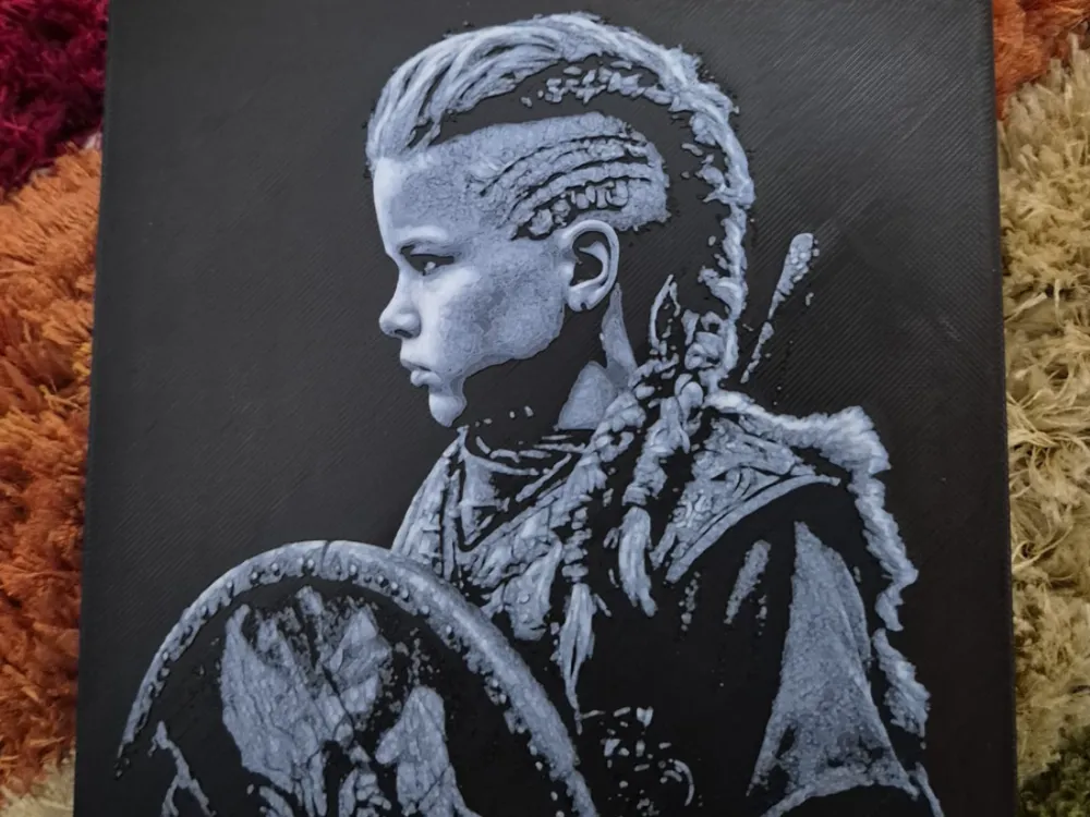 young viking hueforge by Buntsta HueForge model: young viking hueforge by Buntsta