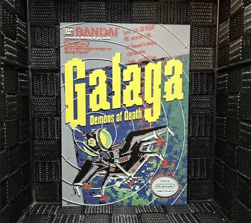 HueForge model: Hueforge Game Poster - Galaga - by JoDau