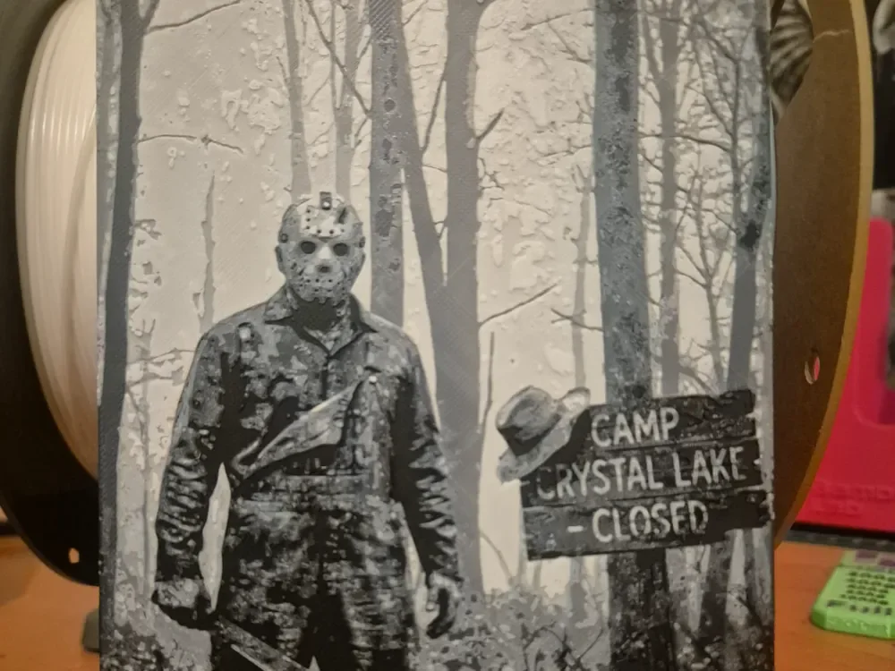 crystal lake closed hueforge by Buntsta HueForge model: crystal lake closed hueforge by Buntsta