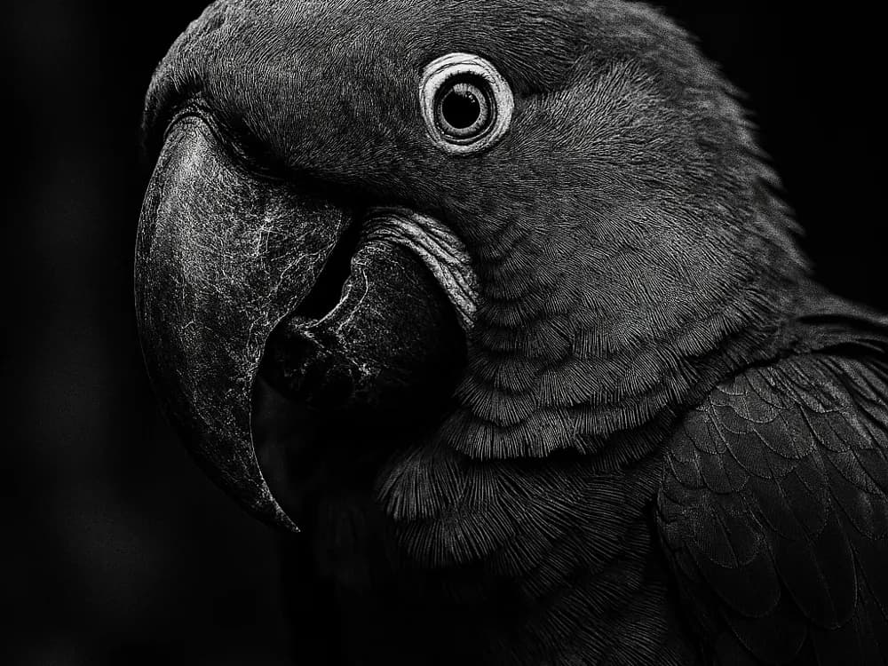 Hyacinth Macaw by cterry2000 HueForge model: Hyacinth Macaw by cterry2000