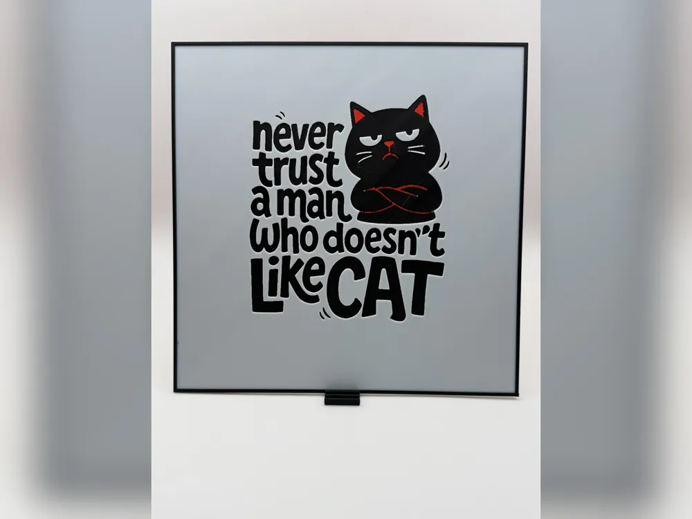 Never Trust A Man Who Doesn't Like Cat Hueforge Never Trust A Man Who Doesn't Like Cat Hueforge