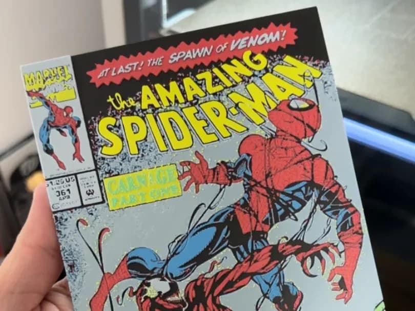 Spider-Man 361 (PART ONE) Comic Cover by Indepth_Creations HueForge model: Spider-Man 361 (PART ONE) Comic Cover by Indepth_Creations