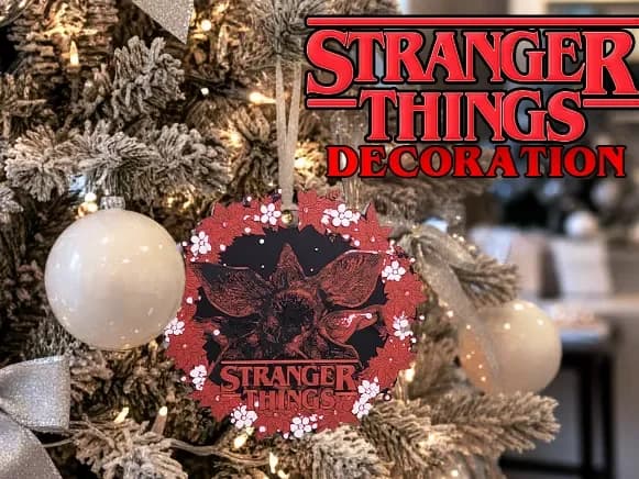 Demogorgon Stranger things Christmas Tree deco Demogorgon Stranger things Christmas Tree deco