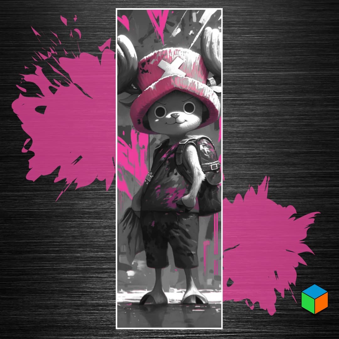 HueForge model: One Piece Exclusive: Chopper Joins the Crew! 🩺🏴☠️ by 3D Prints By Vic