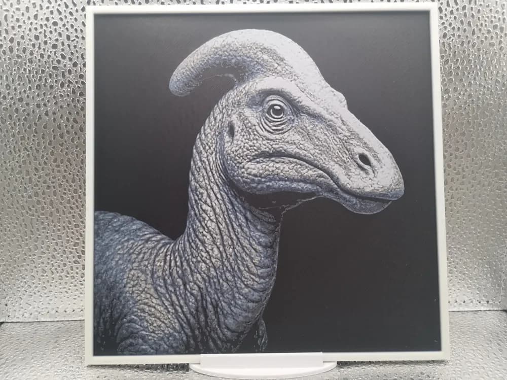 Parasaurolophus hueforge by Borishotch Industries HueForge model: Parasaurolophus hueforge by Borishotch Industries