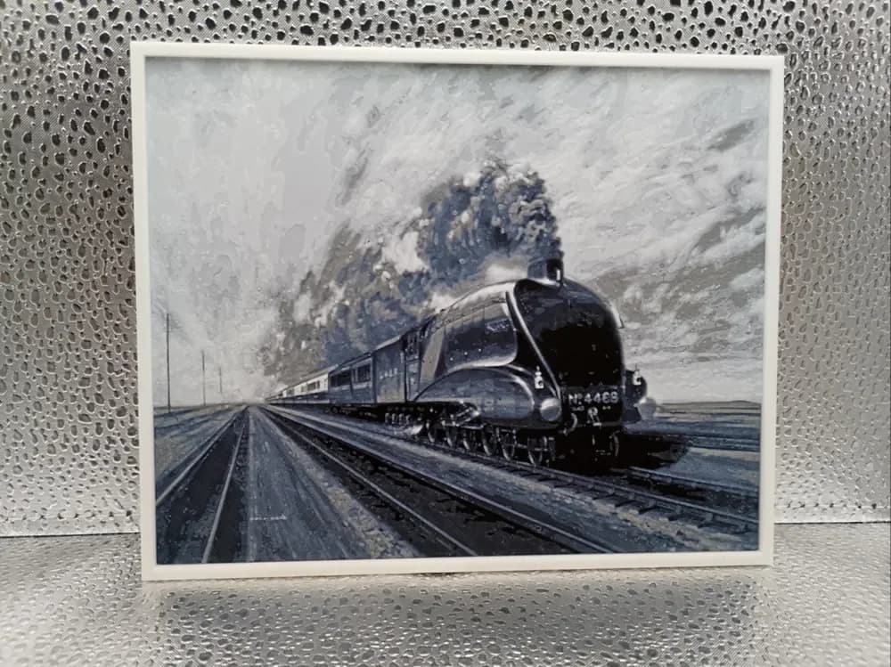 LNER A4 Pacific No. 4468 ‘Mallard’ – Hueforge by Borishotch Industries HueForge model: LNER A4 Pacific No. 4468 ‘Mallard’ – Hueforge by Borishotch Industries