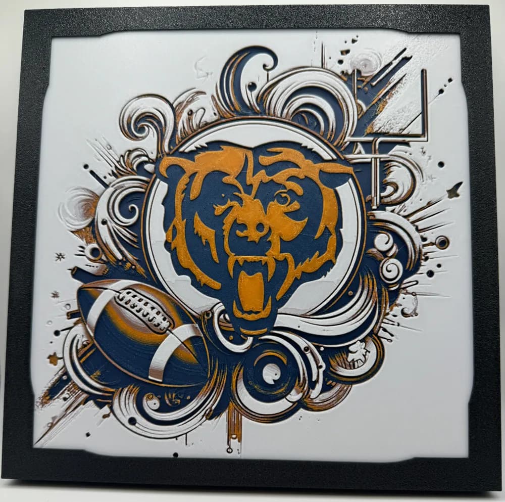 Chicago Bears - NFL Hueforge