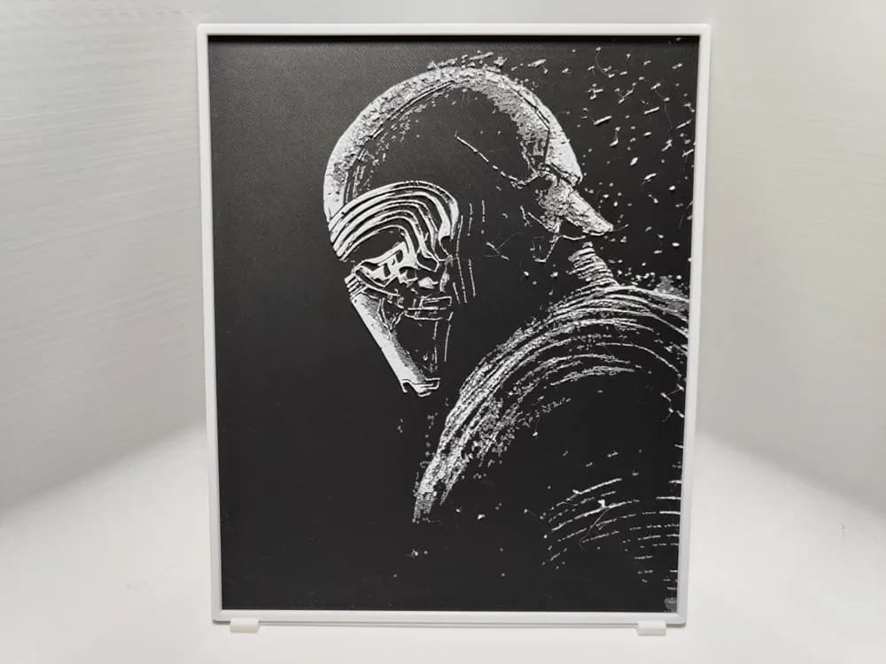 Kylo Ren - Hueforge by BeaN HueForge model: Kylo Ren - Hueforge by BeaN
