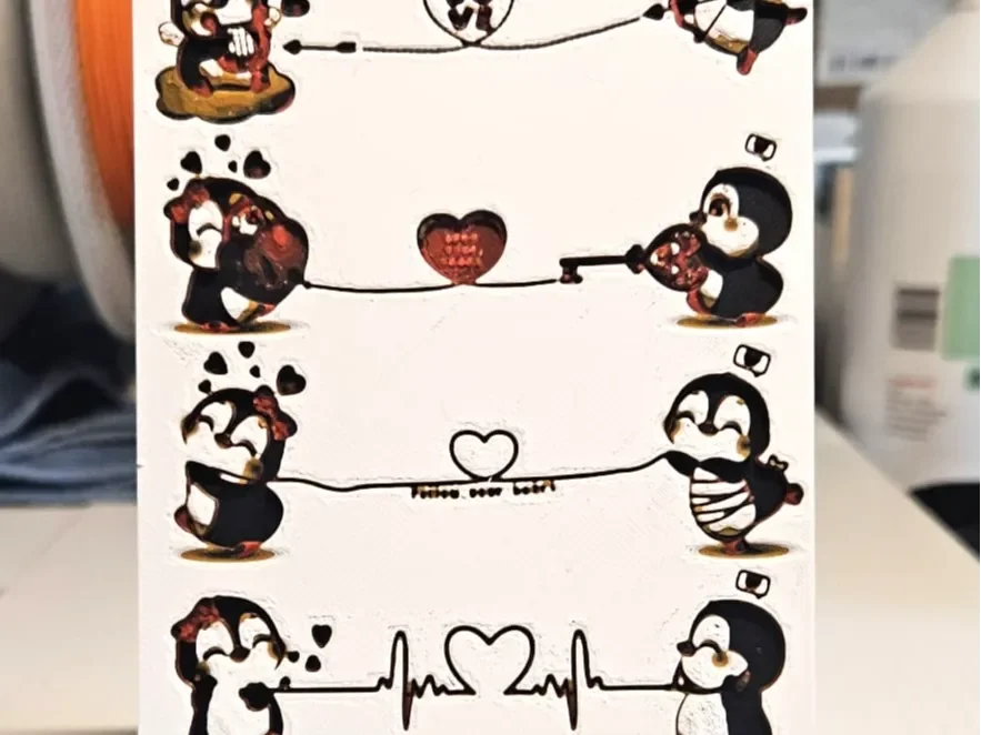 Valentine's Penguins Valentine's Penguins