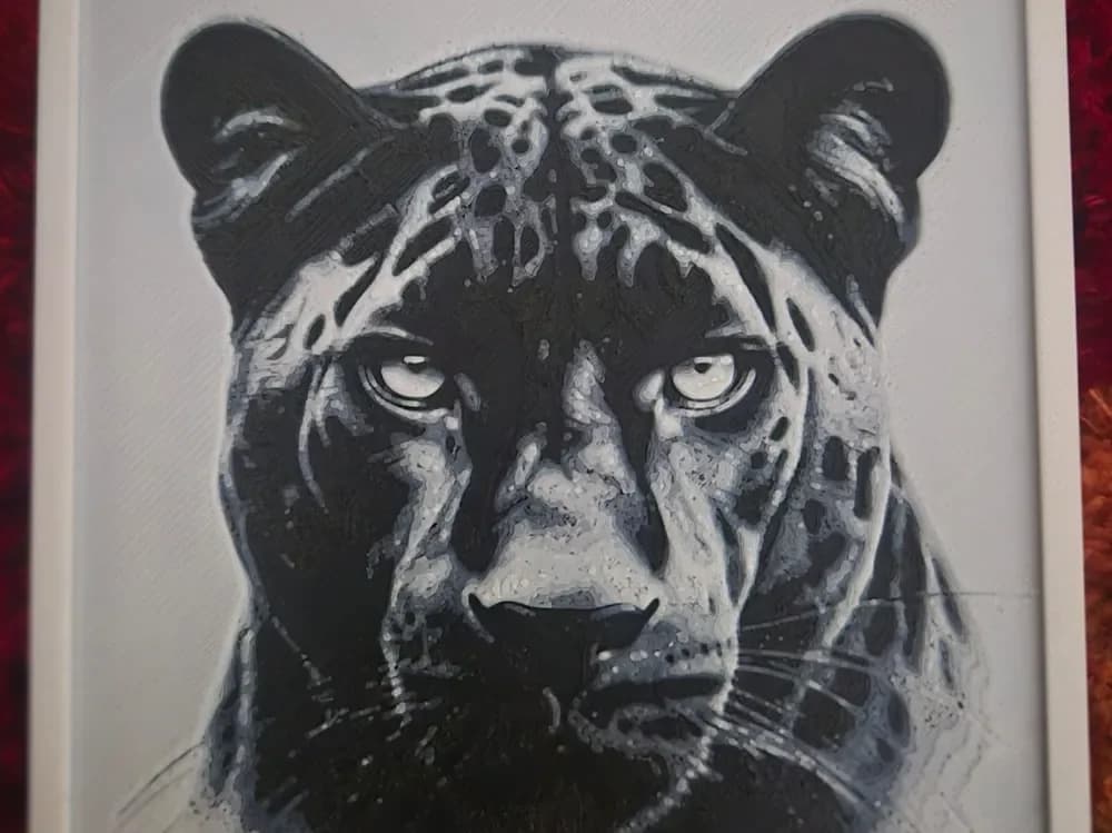 Panther hueforge by Buntsta HueForge model: Panther hueforge by Buntsta