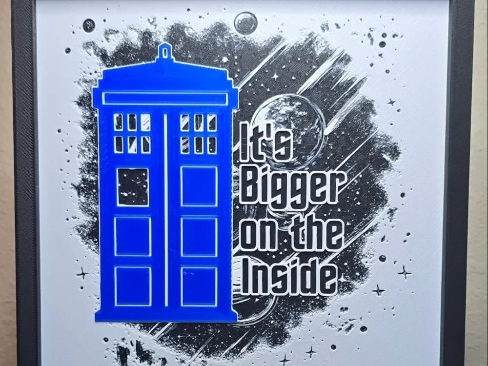 Dr Who Hueforge by Aprilk6366 HueForge model: Dr Who Hueforge by Aprilk6366