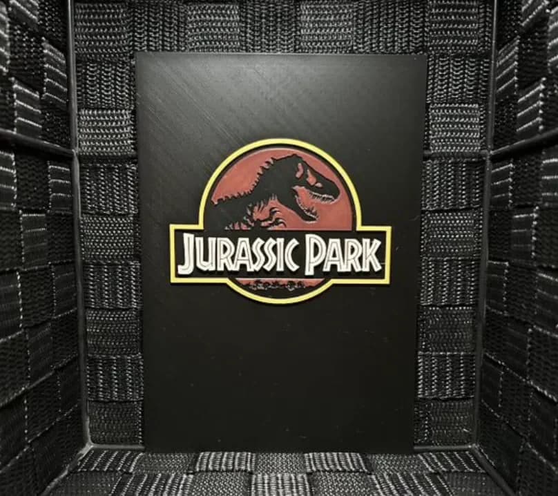 Hueforge Movie Poster - Jurassic Park - by JoDau HueForge model: Hueforge Movie Poster - Jurassic Park - by JoDau