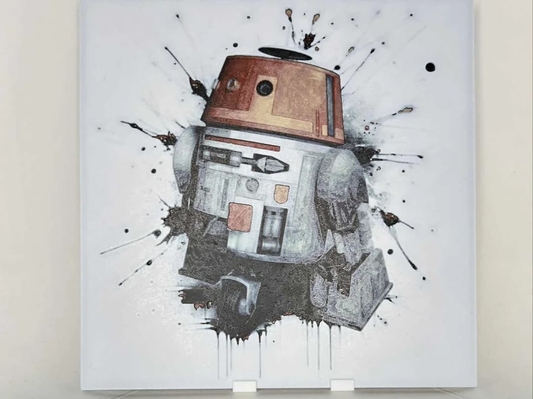 Graffiti Chopper (Rebels) Hueforge Graffiti Chopper (Rebels) Hueforge