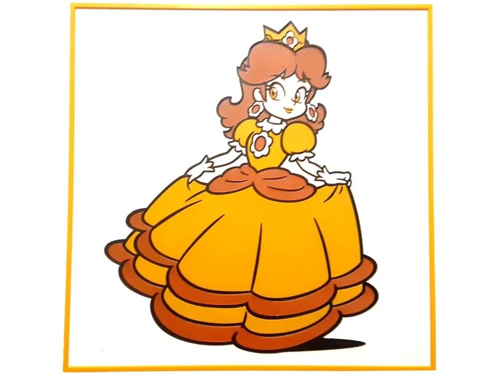 HueForge model: Princess Daisy Hueforge Nintendo Super Mario by Elsie Moonshadow