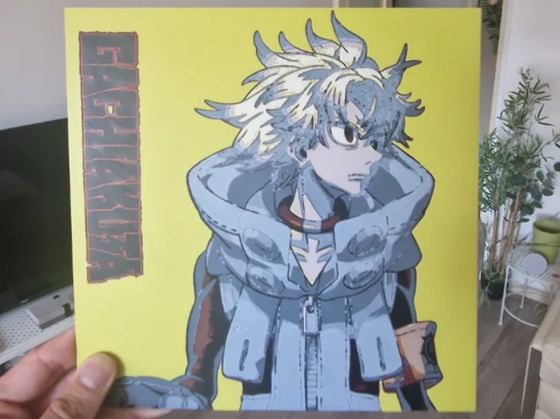 Gachiakuta Hueforge - Rudo by Dakiren HueForge model: Gachiakuta Hueforge - Rudo by Dakiren