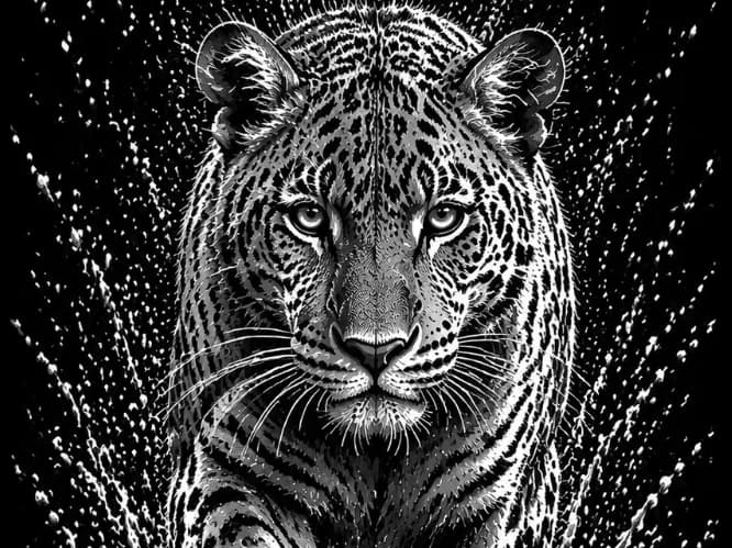 Bookmark Leopard/collectible cards EASY PRINT Bookmark Leopard/collectible cards EASY PRINT