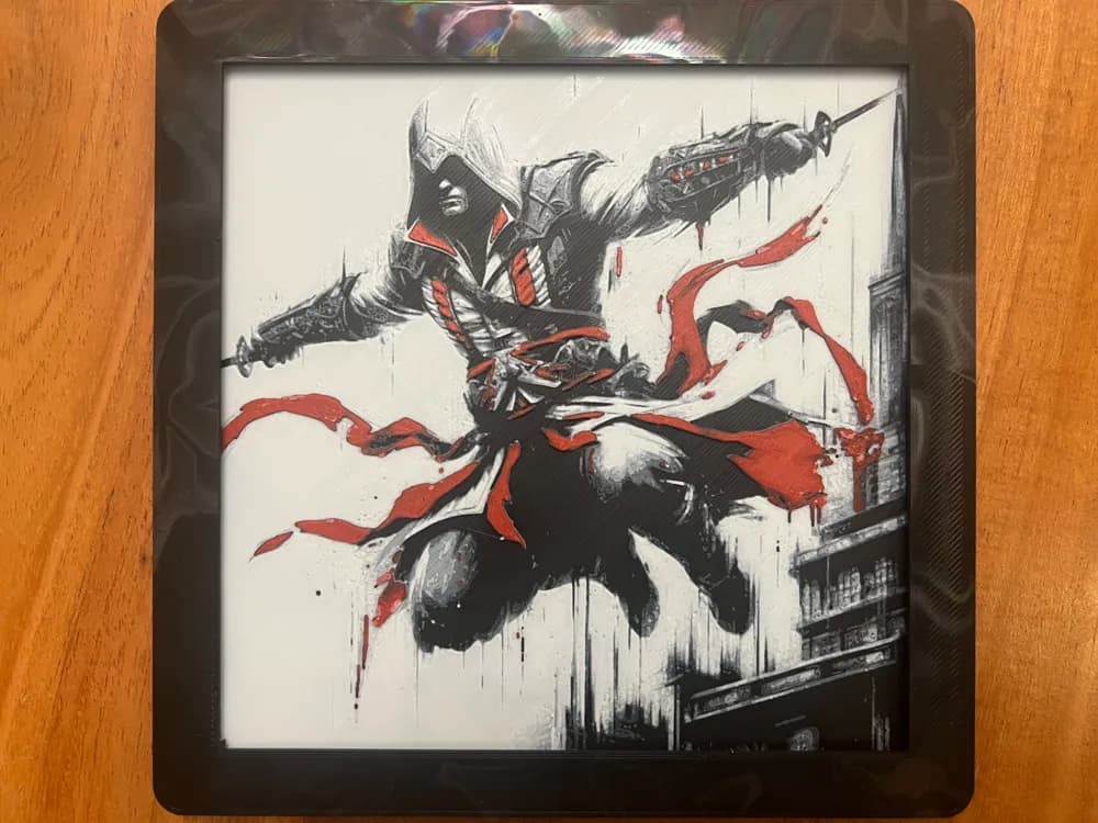 Assassin's Creed 2.0 by JustBe 3D Printing HueForge model: Assassin's Creed 2.0 by JustBe 3D Printing