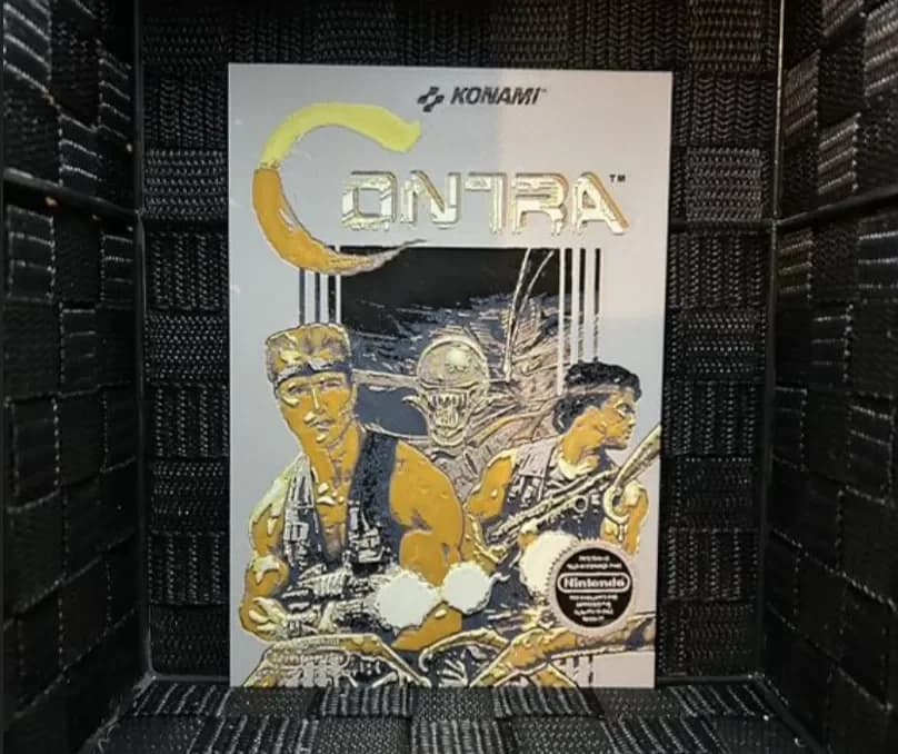 HueForge model: Hueforge Game Poster - Contra - by JoDau