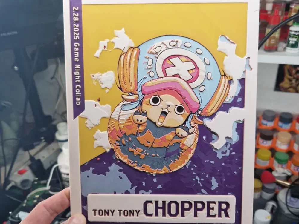 One Piece Hueforge - Chopper Lakers One Piece Hueforge - Chopper Lakers