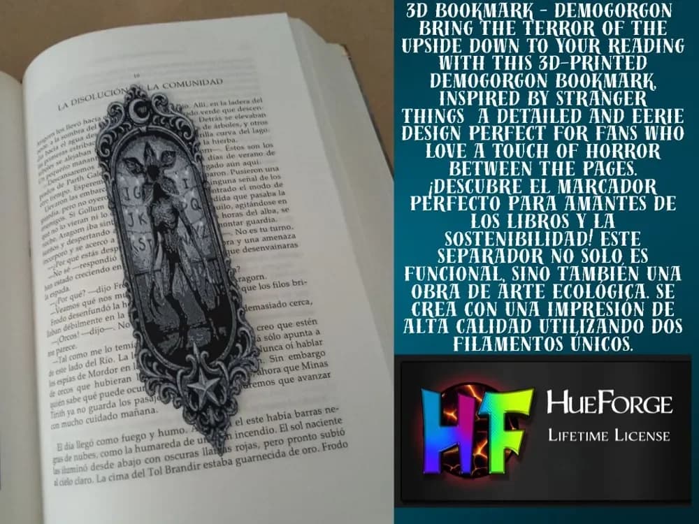 Bookmark – Demogorgon Bookmark – Demogorgon
