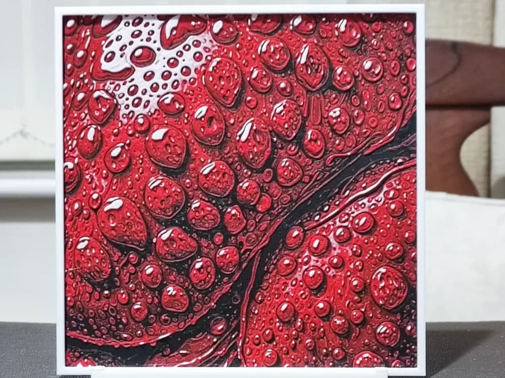 Strawberry - HueForge 3 Color by BoDad HueForge model: Strawberry - HueForge 3 Color by BoDad