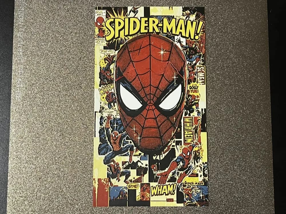 Spiderman Comic Hueforge