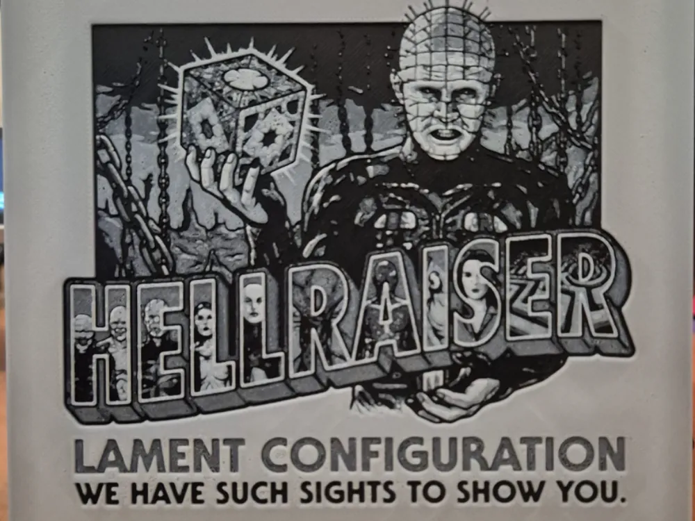 hellraiser_Front by Buntsta HueForge model: hellraiser_Front by Buntsta