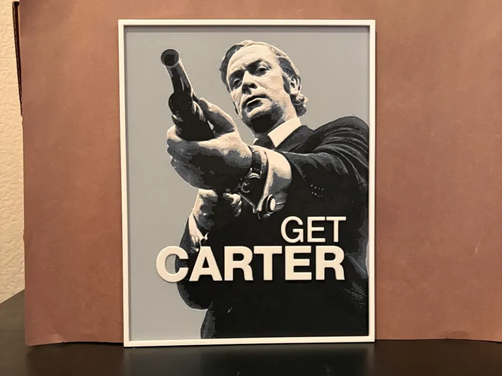 Get Carter Hueforge by Estiv HueForge model: Get Carter Hueforge by Estiv