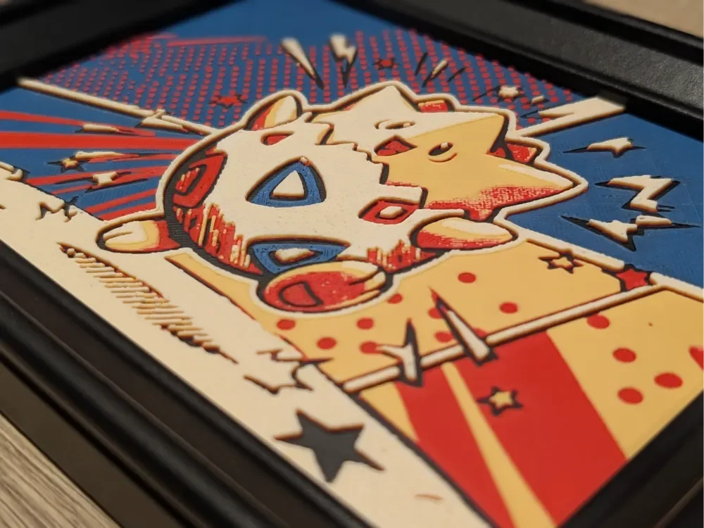 Togepi Hueforge 7x5 by Nextopia HueForge model: Togepi Hueforge 7x5 by Nextopia