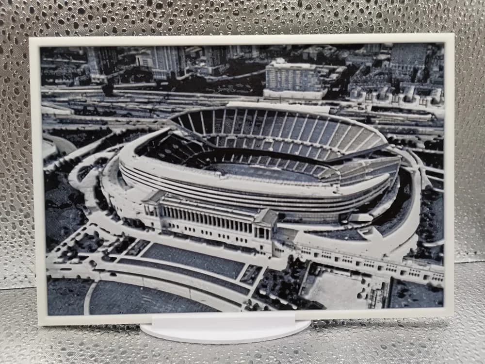 Chicago Bears – Soldier Field Hueforge by Borishotch Industries HueForge model: Chicago Bears – Soldier Field Hueforge by Borishotch Industries
