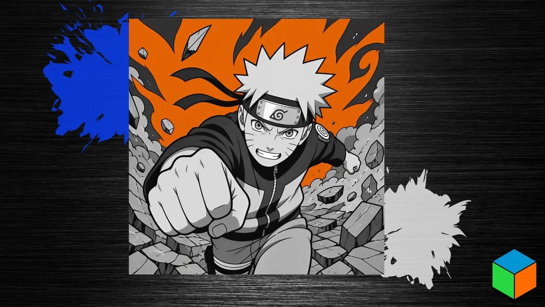 Naruto Uzumaki — A Big Burst of Orange Naruto Uzumaki — A Big Burst of Orange