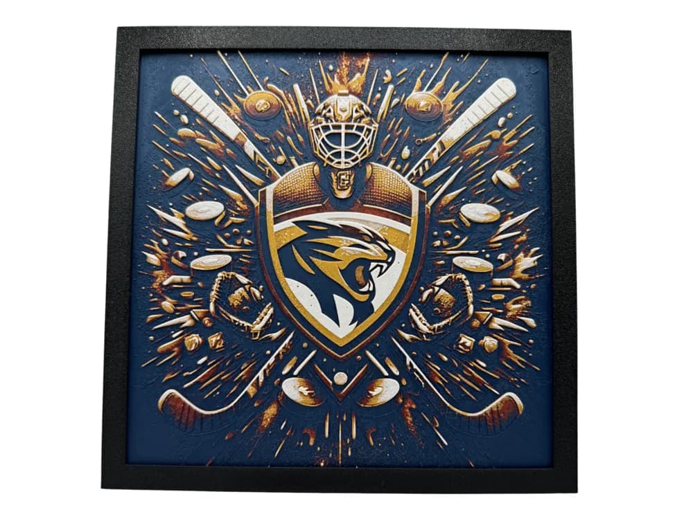 Florida Panthers - NHL Hueforge by Canadian Gamer HueForge model: Florida Panthers - NHL Hueforge by Canadian Gamer