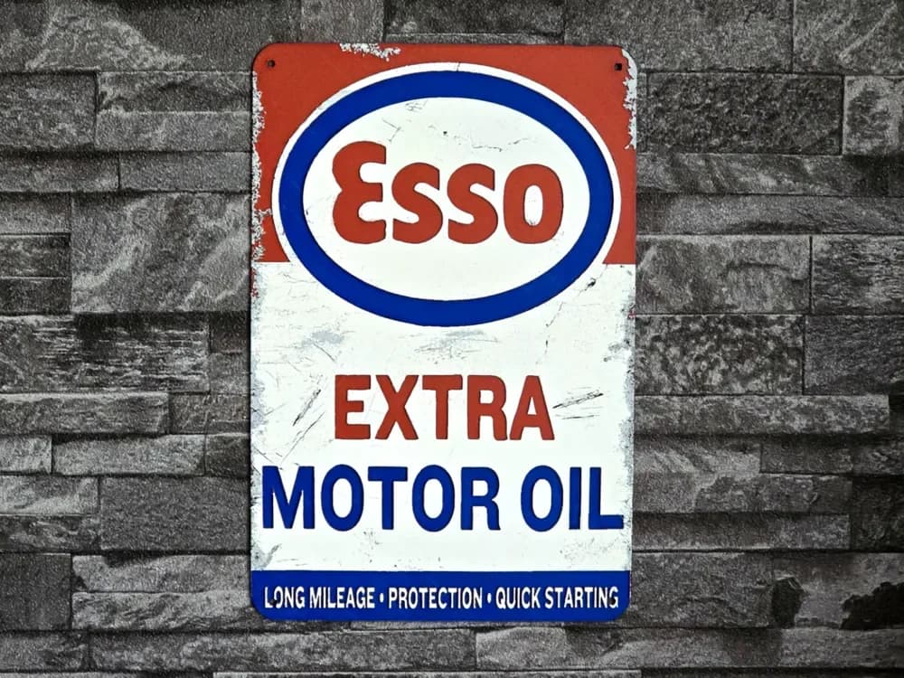 Hueforge esso Vintage 5 colors by StefBull85 HueForge model: Hueforge esso Vintage 5 colors by StefBull85