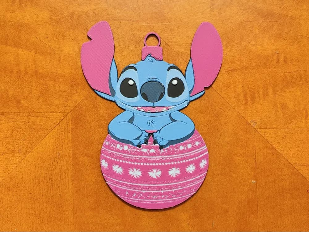 Stitch Christmas Tree Decoration / Ornament Stitch Christmas Tree Decoration / Ornament