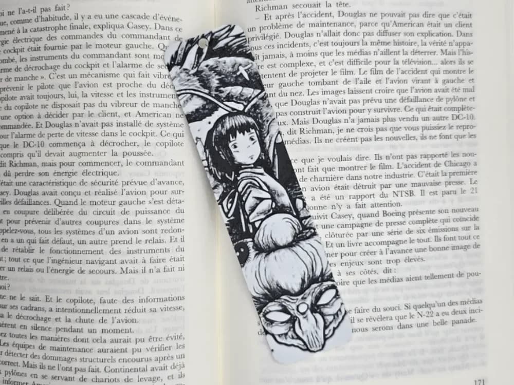 Bookmark Spirited Away by Kactus Fpv HueForge model: Bookmark Spirited Away by Kactus Fpv