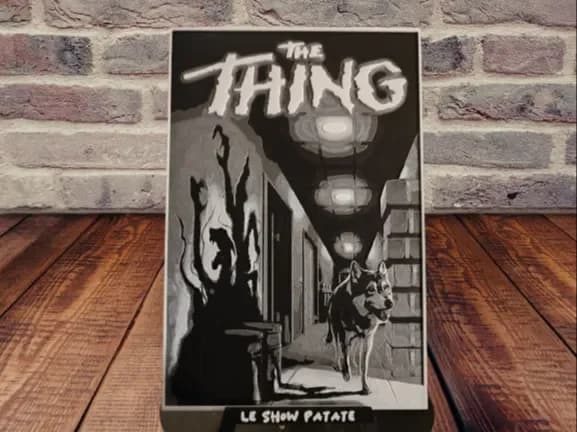 The Thing ( film ) Hueforge by leshowpatate HueForge model: The Thing ( film ) Hueforge by leshowpatate
