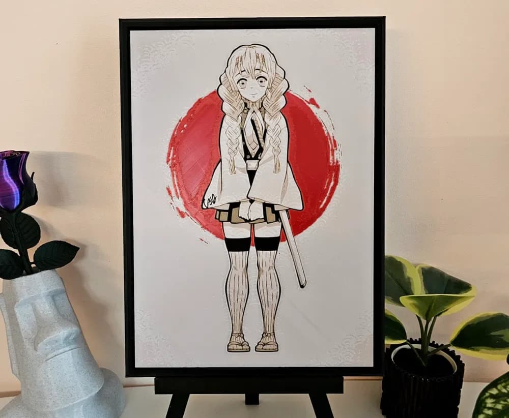 Mitsuri Kanroji - Demon Slayer (HueForge) Mitsuri Kanroji - Demon Slayer (HueForge)