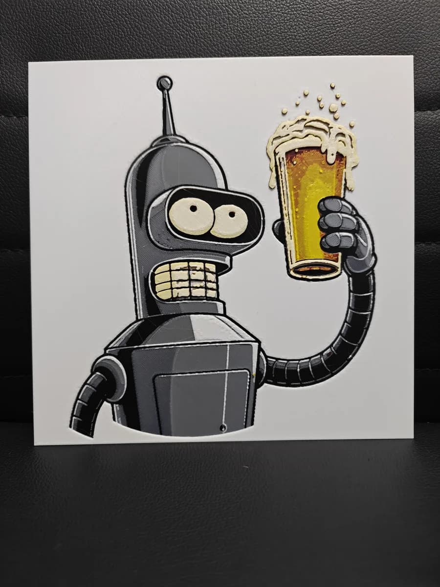 Bender by TheHueforgeLady HueForge model: Bender by TheHueforgeLady