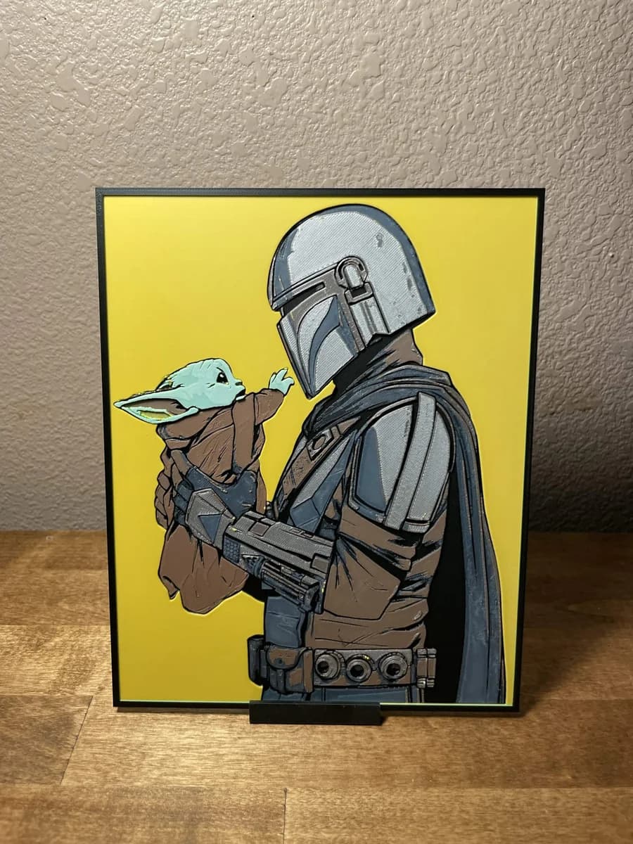 Mando and Grogu Mando and Grogu