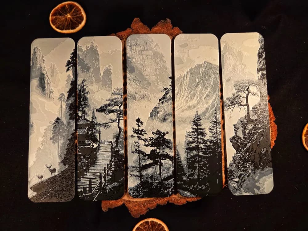 Roar of the Nature bookmark set Roar of the Nature bookmark set