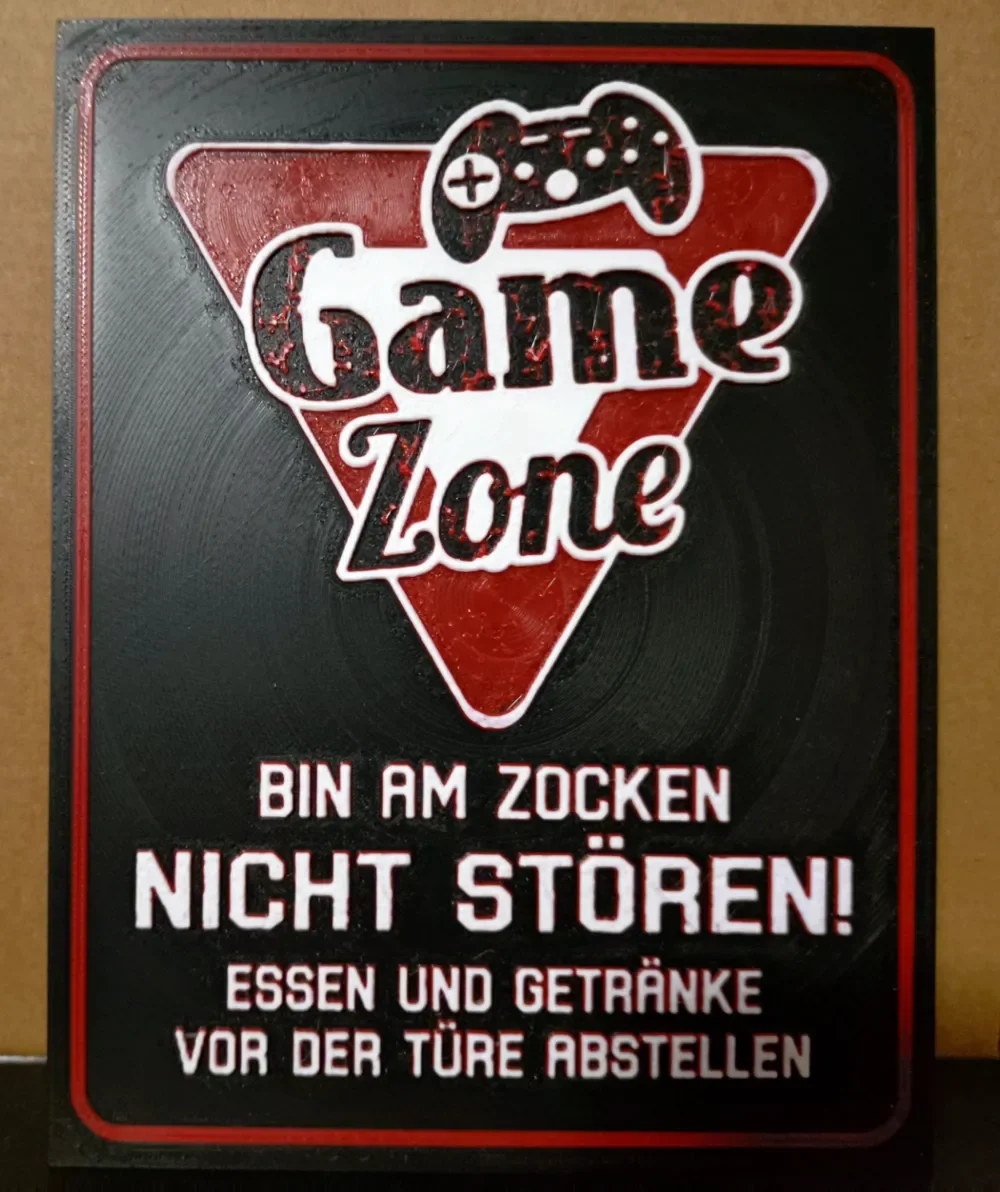 Game Zone (HueForge) by Asgar3D HueForge model: Game Zone (HueForge) by Asgar3D