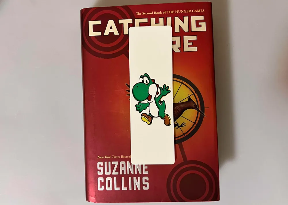 HueForge model: Yoshi, Super Mario - Bookmark by 3djd