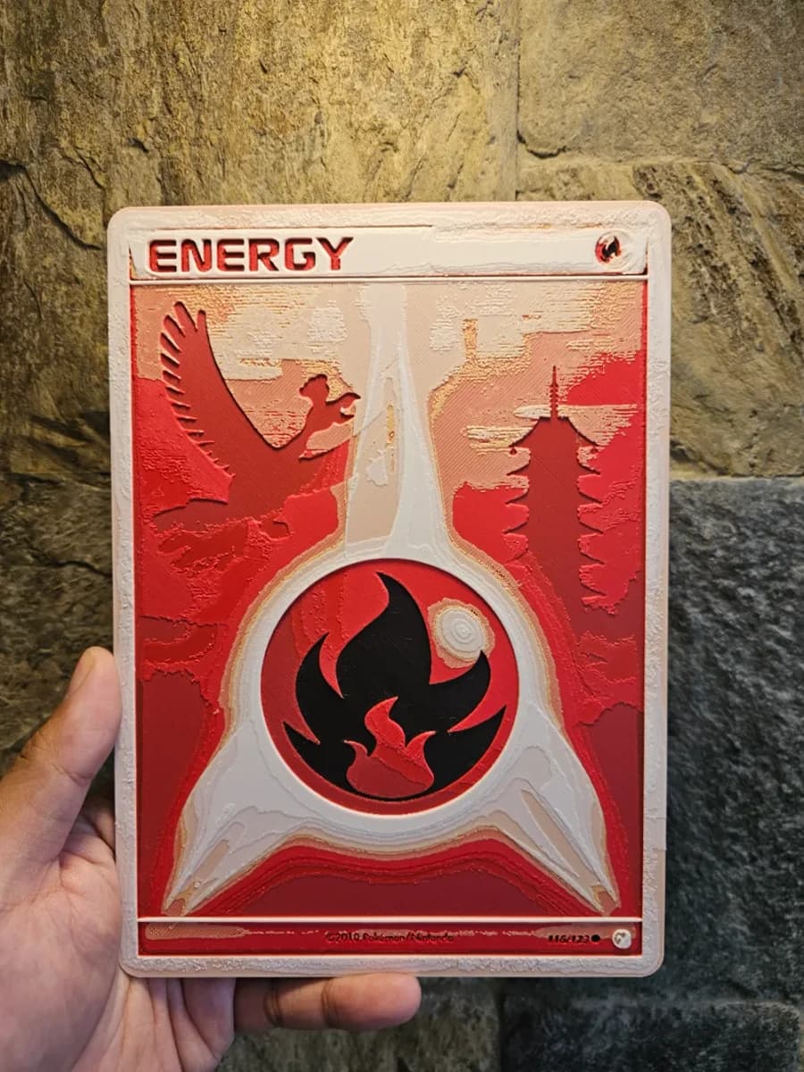 Fire Energy Holo – HeartGold & SoulSilver Hueforge